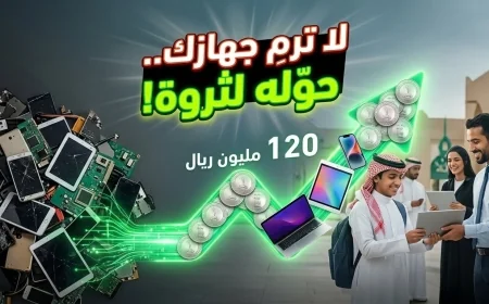 لا تتخلص من جهازك القديم إطلاق مبادرة سعودية تحول الخردة إلى 120 مليون ريال