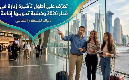 اكتشف الآن: كل ما تحتاج معرفته عن أطول تأشيرة زيارة في قطر وخطوات تحويلها لإقامة دائمة