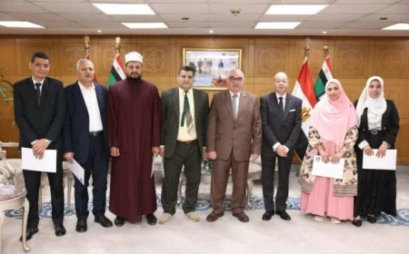رئيس هيئة قضايا الدولة يتوج الفائزين في مسابقة وقف الفنجري