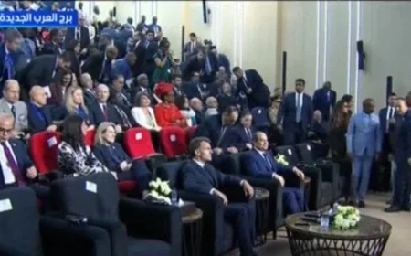 افتتاح المقر الجديد لجامعة سنجور بحضور الرئيس السيسي والرئيس الفرنسي في حدث هام