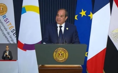 الرئيس السيسي يؤكد أهمية جامعة سنجور كدعامة قوية لدعم إفريقيا في مواجهة التحديات