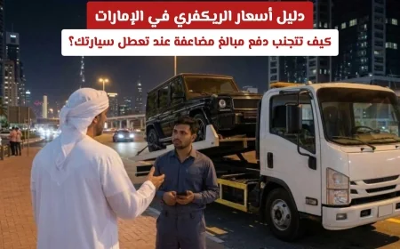 أسعار الريكفري في الإمارات: نصائح لتفادي التكاليف الزائدة عند تعطل سيارتك