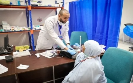 الصحة تسجل تقديم 987 خدمة طبية عبر عيادات بعثة الحج في الأراضي المقدسة