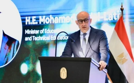 عبد اللطيف يؤكد أن الاستثمار في التعليم هو السبيل لبناء اقتصاد مصري قوي وتعزيز التنافسية العالمية