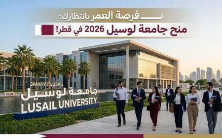 تعرف على شروط ومميزات منح جامعة لوسيل 2026 في قطر وطرق ضمان القبول الفوري