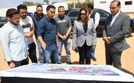 وزيرة التنمية المحلية تواصل متابعة مشروع وحدة احتجاز المضبوطات وتكهين المركبات في الخانكة
