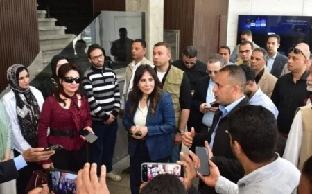 وزيرة الإسكان تستعرض نموذج المدن الذكية الحديثة خلال جولتها في المركز التكنولوجي بالعلمين الجديدة
