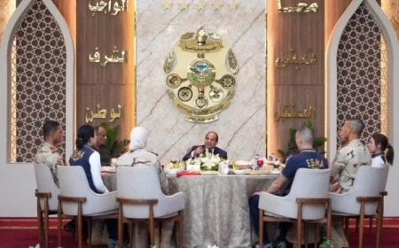 الرئيس السيسي يشدد على أهمية انتقال القوات المسلحة إلى مقر القيادة الاستراتيجية كخطوة نوعية حاسمة