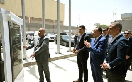 افتتاح رئيس الوزراء لمصنع شركة جالفا للصناعات الهندسية في أكتوبر يعزز الصناعة المحلية