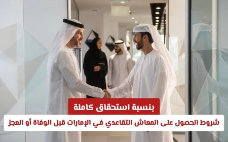 شروط الحصول على المعاش التقاعدي الكامل في الإمارات قبل الوفاة أو العجز