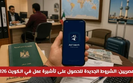 المتطلبات الجديدة للحصول على تأشيرة العمل في الكويت للمصريين تعرف على التفاصيل