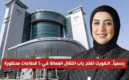 الكويت تعلن فتح باب انتقال العمالة في 5 قطاعات محظورة حتى نهاية يونيو تعرف على التفاصيل الكاملة