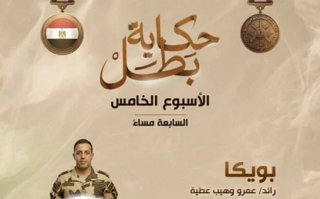 المتحدث العسكري يعلن عن مواعيد عرض أفلام حكاية بطل الأسبوع المقبل