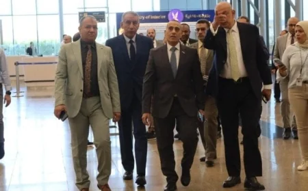 تفتيش شامل في مطار سفنكس الدولي لتعزيز الأمن وتطوير أنظمة التشغيل