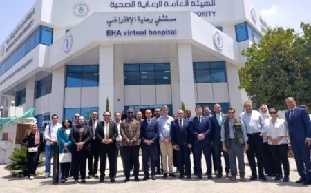 وفد البنك الدولي يستكشف إنجازات مصر في مجال الطب الافتراضي