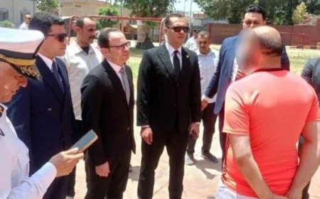 النيابة العامة تقوم بزيارة تفقدية لمركز إصلاح وتأهيل أبي زعبل