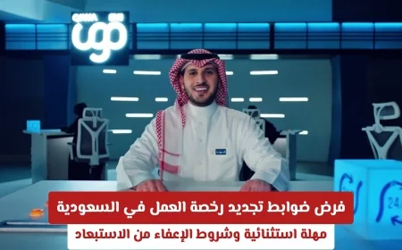 موعد إعفاء العمال من الاستبعاد عند عدم تجديد رخصة العمل في السعودية