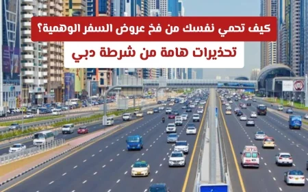 نصائح شرطة دبي لحماية نفسك من فخ عروض السفر الوهمية