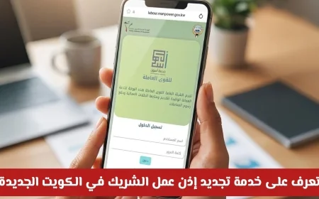 كيفية توفير الوقت مع خدمة تجديد إذن عمل الشريك الجديدة في الكويت