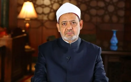 شيخ الأزهر يقدم تهنئته للرئيس السيسي والشعب المصري بمناسبة عيد الأضحى المبارك