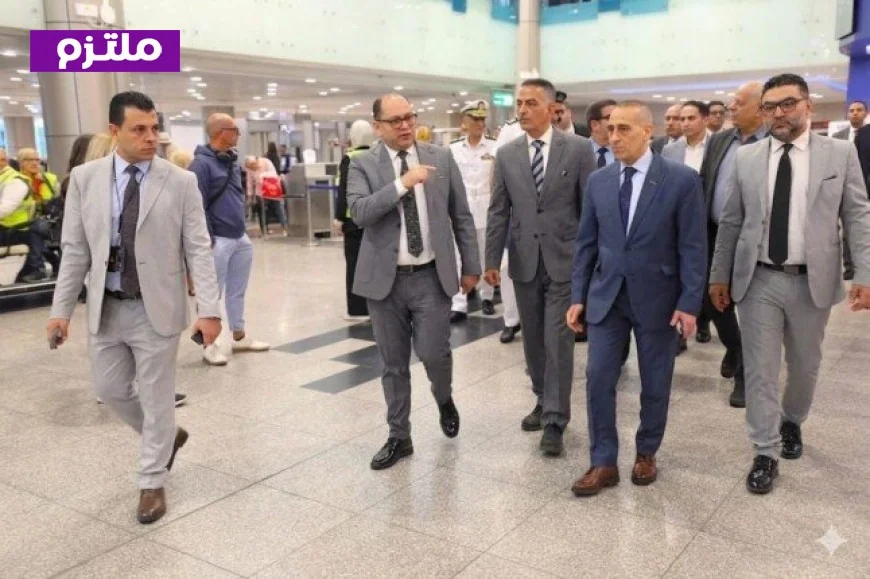 تفقد مطار القاهرة لمتابعة كفاءة التشغيل وتعزيز معايير الأمن والسلامة