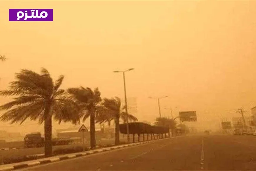عاصفة رملية قوية تضرب الجيزة والصحراء الغربية وتصل إلى الصعيد مع تراجع الرؤية