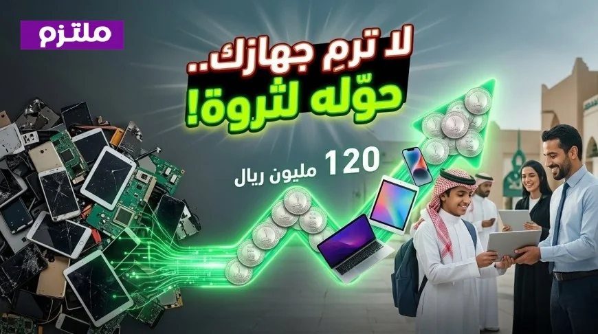 لا تتخلص من جهازك القديم إطلاق مبادرة سعودية تحول الخردة إلى 120 مليون ريال