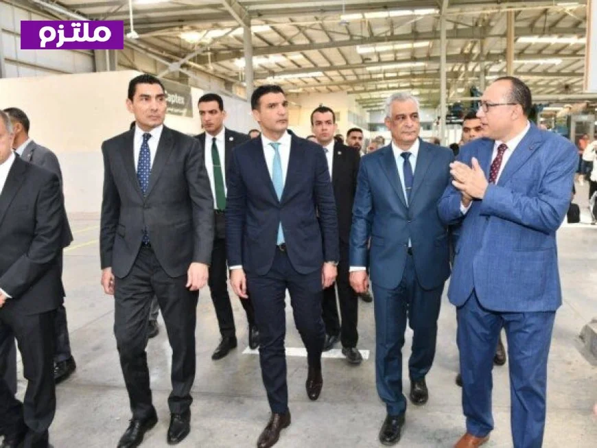 وزراء الإنتاج الحربي والشباب والصناعة يعبرون عن دعمهم لتوطين صناعة المستلزمات الرياضية خلال زيارة شركة كابتكس