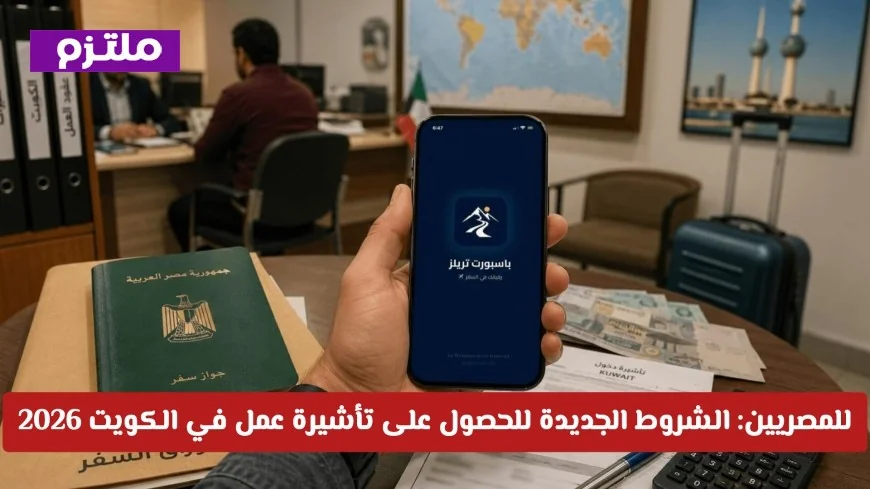 تعرف على الشروط الجديدة للمصريين للحصول على تأشيرة عمل في الكويت 2026