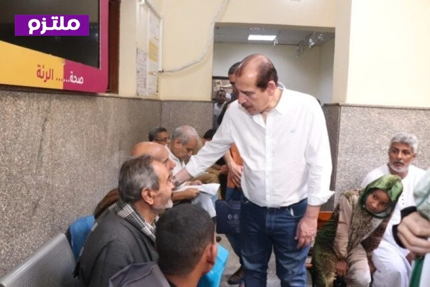 نائب وزير الصحة يطبق خصم أسبوعين من حوافز قيادات مستشفى قنا العام ويُحيل المقصرين للتحقيق