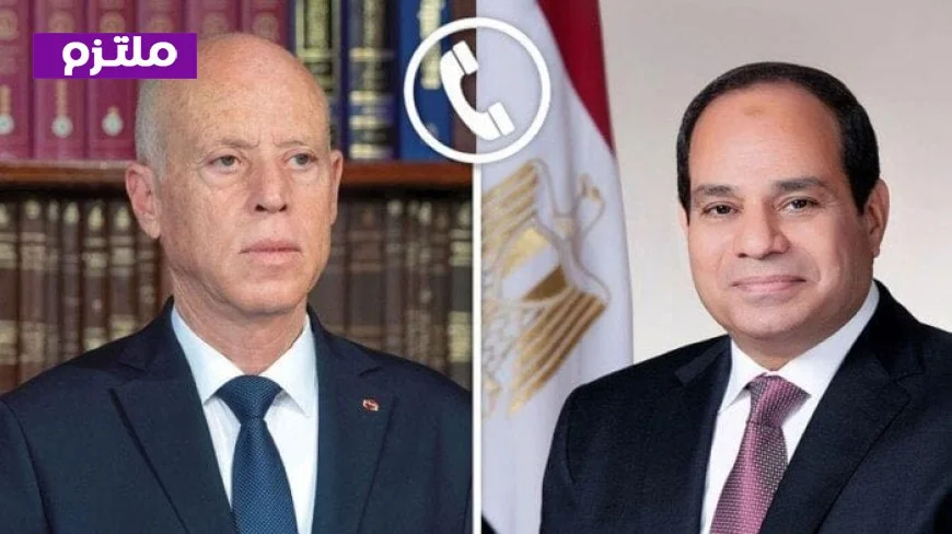 الرئيس السيسي يتلقى تهاني عيد الأضحى من نظيره التونسي عبر اتصال هاتفي