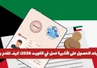 كيفية الحصول على تأشيرة عمل في الكويت للمصريين عام 2026 بدون عقبات دليل شامل