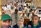 وزيرة التضامن تتابع عودة حجاج الجمعيات الأهلية من الأراضي المقدسة إلى الوطن