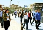 مدبولي يتحدث مع الطلاب عن ذكرياتهم في ورش الرسم بمنتزه إدكو