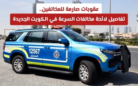 اكتشف لائحة مخالفات السرعة الجديدة في الكويت وعقوباتها الصارمة للمخالفين