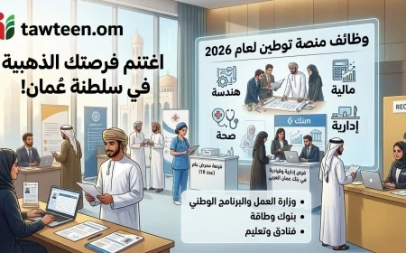 وظائف توطين في سلطنة عمان بأعلى الرواتب والمزايا تفتح أبوابها للجميع
