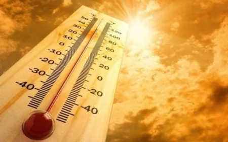 توقعات حالة الطقس ليومي الجمعة والسبت رياح وأمطار وأجواء حارة جدا