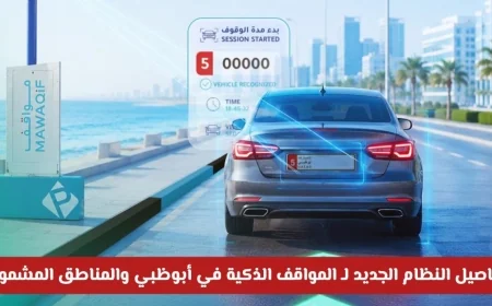 تعرف على تفاصيل النظام الجديد للمواقف الذكية في أبوظبي والمناطق التي يشملها