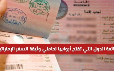 اكتشف الدول المتاحة لحاملي وثيقة السفر الإماراتية بدون تأشيرة
