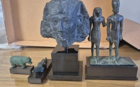 مصر تعيد إحياء تاريخها بعودة أربع قطع أثرية نادرة من الولايات المتحدة