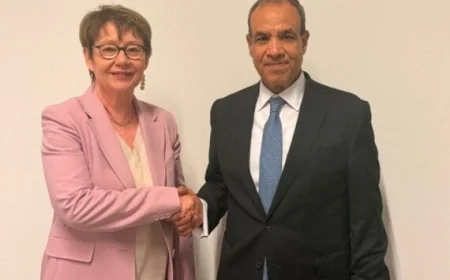 وزير الخارجية يثني على مساهمات البنك الأوروبي في تعزيز التنمية الاقتصادية في مصر