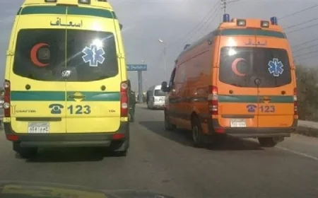 خمسة معلمين مصابين في حادث مؤلم أثناء توجههم لامتحانات الإعدادية في المنيا