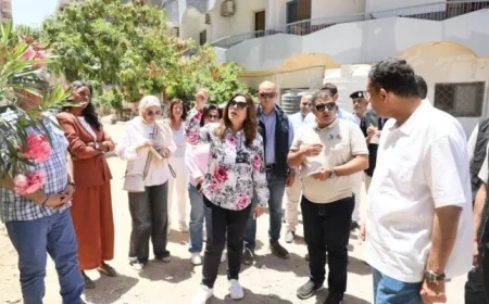 وزيرة التنمية المحلية ومحافظ البحر الأحمر يستكشفان الأنشطة السياحية والبيئية في المحميات الطبيعية