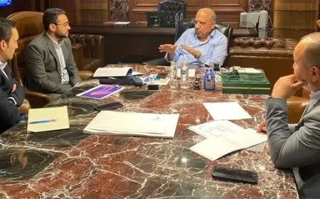 وزير الكهرباء يطلع على أحدث تطورات مشروعات الطاقة الشمسية مع شركة سكاتك النرويجية
