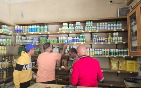 ضبط 2360 عبوة من المبيدات المغشوشة في 3 محافظات بجهود وزارة الزراعة