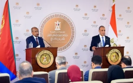 مصر وإريتريا تتصديان لمحاولات فرض أدوار أمنية غير مشاطئة في البحر الأحمر