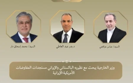 وزير الخارجية يشدد على ضرورة الوصول إلى اتفاق لإنهاء الحرب مع باكستان وإيران