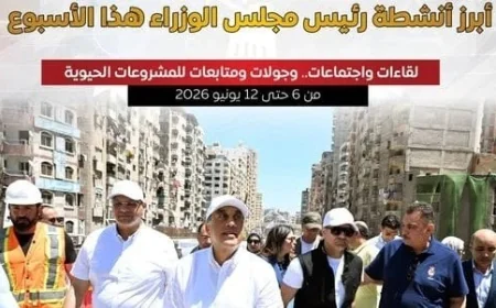 أنشطة مميزة لرئيس الوزراء هذا الأسبوع تشمل لقاءات واجتماعات هامة