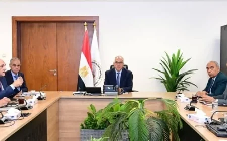 وزير الري يراقب خطوات تطوير مصلحة الميكانيكا والكهرباء ومحطات الرفع في جميع أنحاء الجمهورية
