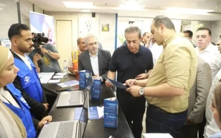 وزير الصحة يزور مركز أورام المنيا ومستشفى التأمين الصحي تمهيداً لبدء التشغيل
